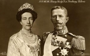 Victoria e Gustavo V re di Svezia