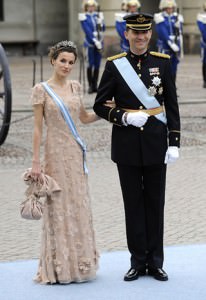 Letizia e Felipe a Stoccolma al matrimonio della principessa ereditaria Victoria