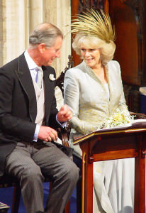 The Royal Wedding of HRH Prince Charles and Mrs. Camilla Parker Bowles - The Blessing Ceremony - Inside