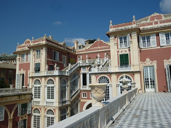 Palazzo Reale Genova terrazza