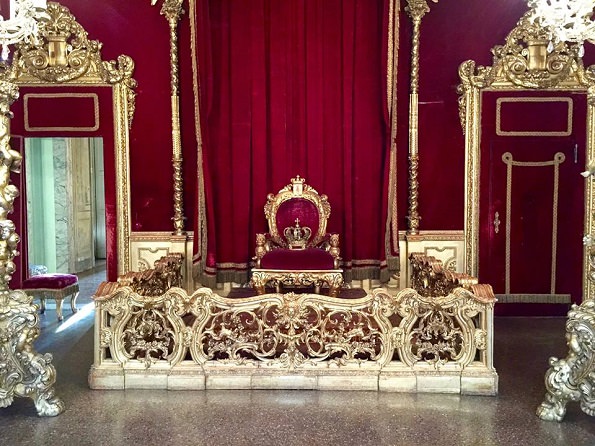 Palazzo Reale Genova sala del trono