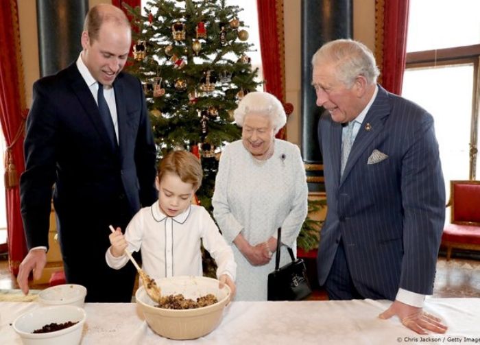 Il Christmas pudding della regina
